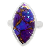 Purple Copper Turquoise Ring - PCTR137