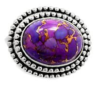 Purple Copper Turquoise Ring - PCTR142