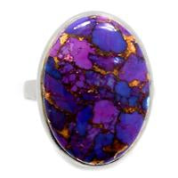 Purple Copper Turquoise Ring - PCTR165