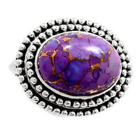 Purple Copper Turquoise Ring - PCTR170