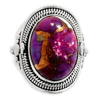 Purple Copper Turquoise Ring - PCTR174