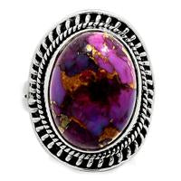 Purple Copper Turquoise Ring - PCTR175