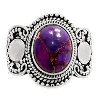 Purple Copper Turquoise Ring - PCTR178