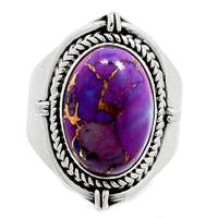 Purple Copper Turquoise Ring - PCTR200