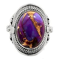 Purple Copper Turquoise Ring - PCTR231