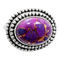 Purple Copper Turquoise Ring - PCTR232