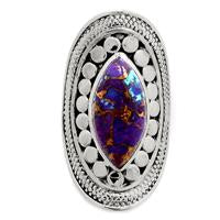 Purple Copper Turquoise Ring - PCTR268