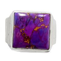 Purple Copper Turquoise Ring - PCTR294