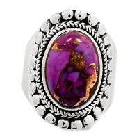 Purple Copper Turquoise Ring - PCTR300