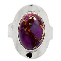 Purple Copper Turquoise Ring - PCTR330