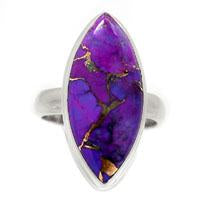 Purple Copper Turquoise Ring - PCTR333
