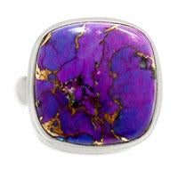 Purple Copper Turquoise Ring - PCTR343