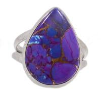 Purple Copper Turquoise Ring - PCTR381