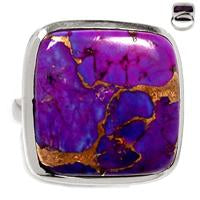 Purple Copper Turquoise Ring - PCTR390
