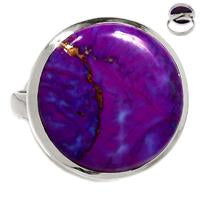 Purple Copper Turquoise Ring - PCTR392
