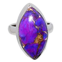 Purple Copper Turquoise Ring - PCTR403