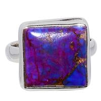 Purple Copper Turquoise Ring - PCTR412