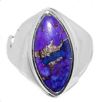 Purple Copper Turquoise Ring - PCTR457