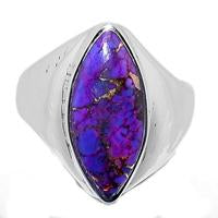 Purple Copper Turquoise Ring - PCTR459