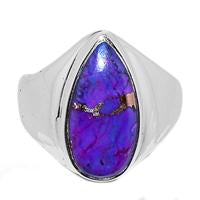 Purple Copper Turquoise Ring - PCTR462