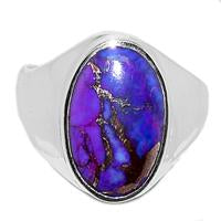 Purple Copper Turquoise Ring - PCTR467