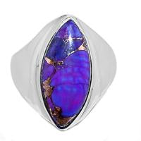 Purple Copper Turquoise Ring - PCTR470