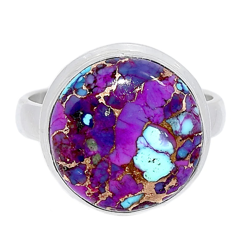 Purple Copper Turquoise Ring - PCTR829