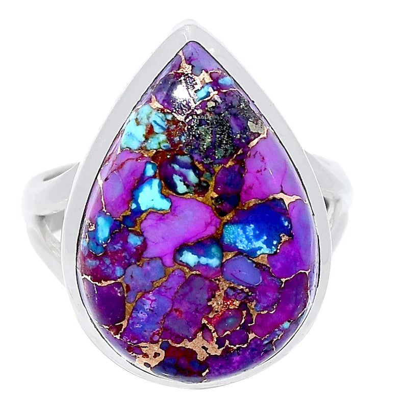Purple Copper Turquoise Ring - PCTR831