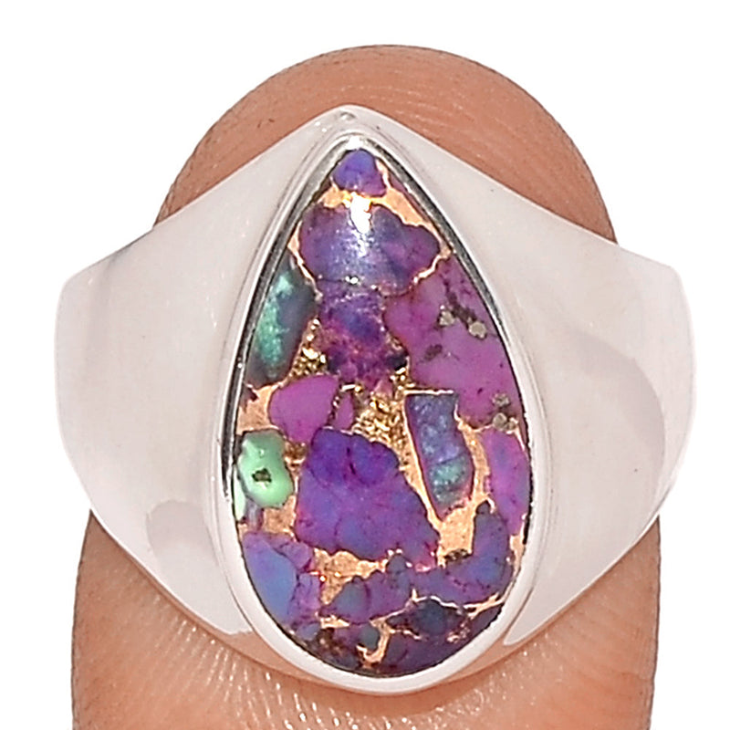 Solid - Purple Copper Turquoise Ring - PCTR851