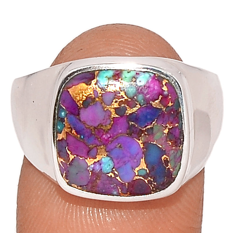Solid - Purple Copper Turquoise Ring - PCTR853
