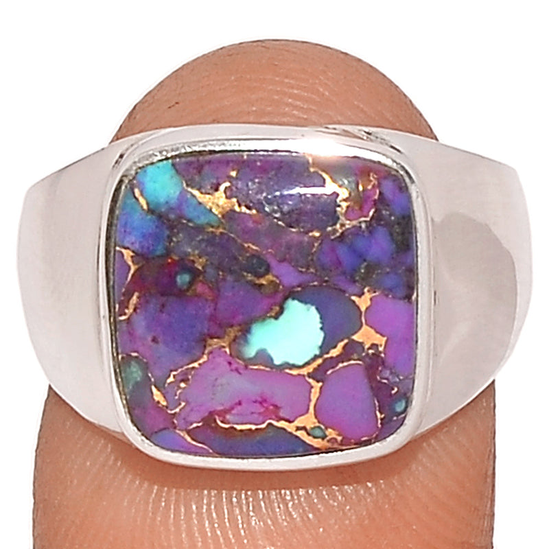 Solid - Purple Copper Turquoise Ring - PCTR855