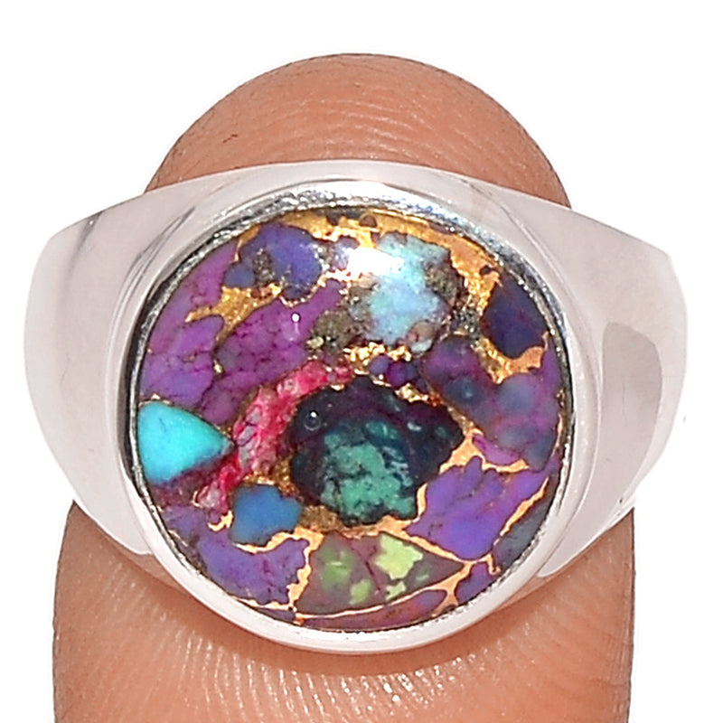 Solid - Purple Copper Turquoise Ring - PCTR859