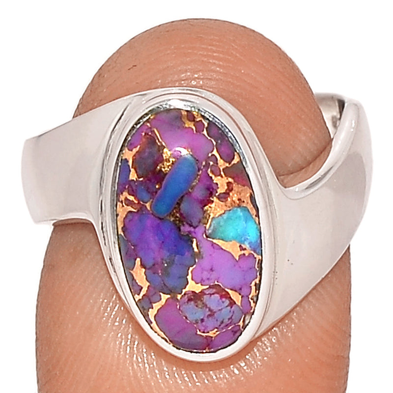 Solid - Purple Copper Turquoise Ring - PCTR860