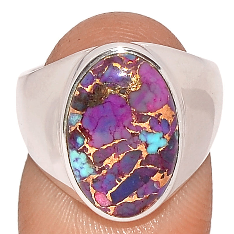 Solid - Purple Copper Turquoise Ring - PCTR861