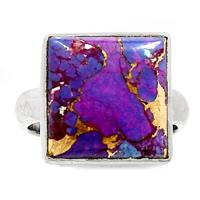 Purple Copper Turquoise Ring - PCTR92