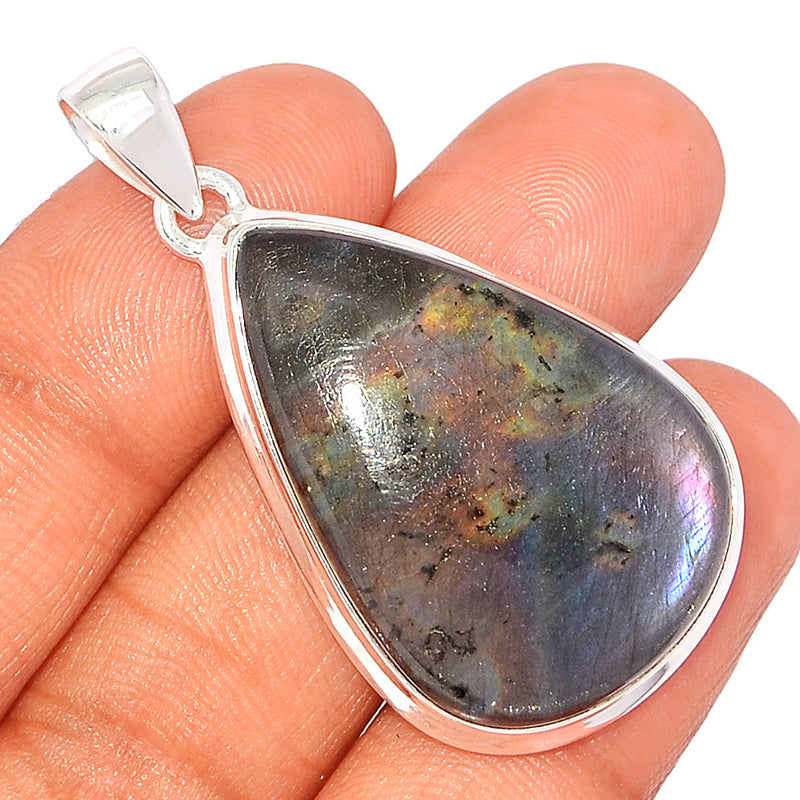 2" Purple Fire Labradorite Pendants - PFLP2138