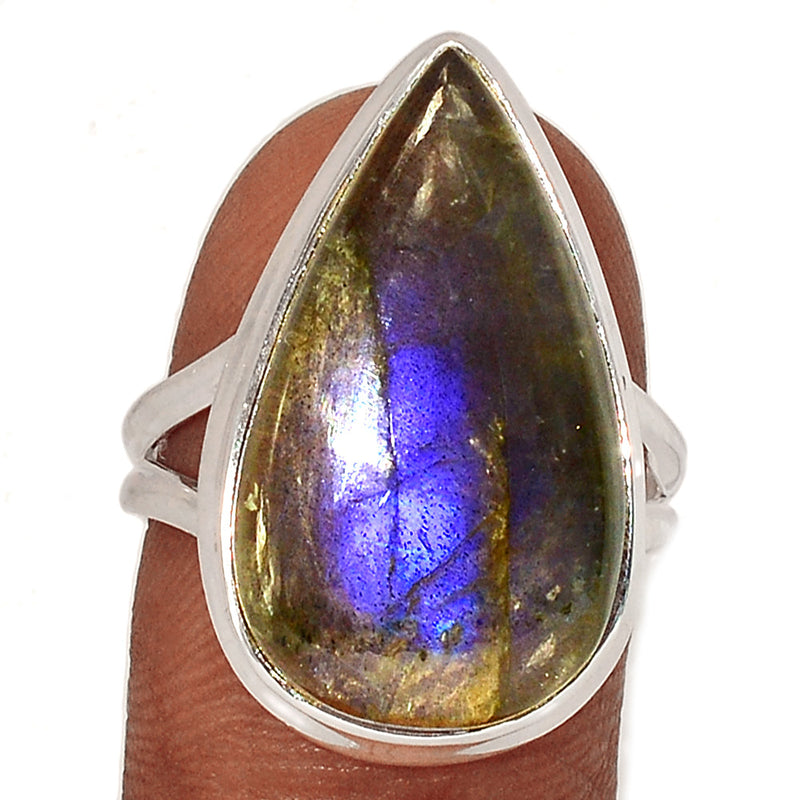 Purple Fire Labradorite Ring - PFLR1395