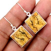 Picture Jasper Earring-PIJE155