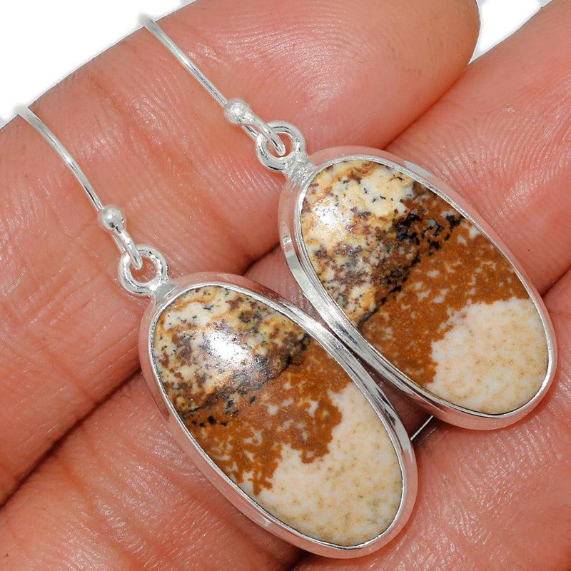 1.8" Picture Jasper Earrings - PIJE176