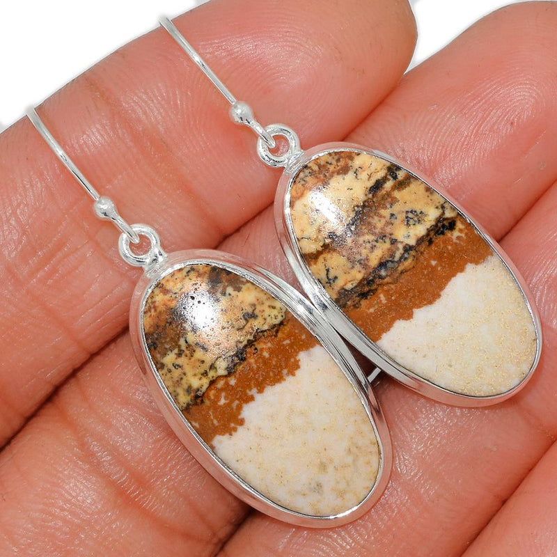 1.7" Picture Jasper Earrings - PIJE185
