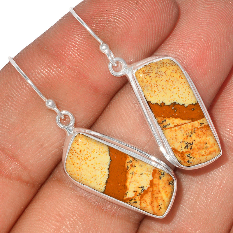 1.5" Picture Jasper Earrings - PIJE397