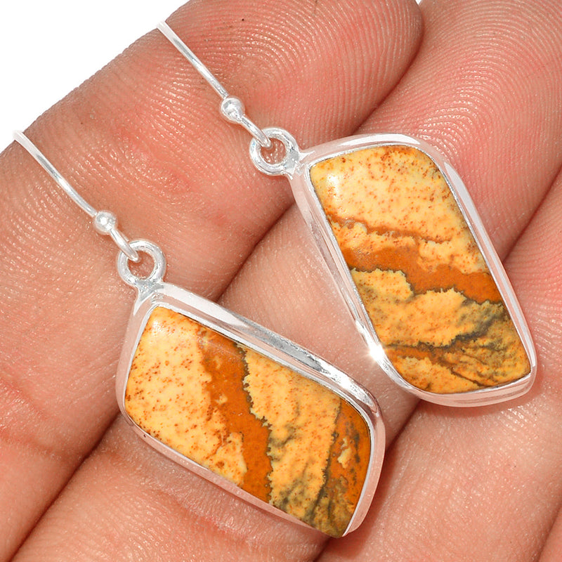 1.5" Picture Jasper Earrings - PIJE402