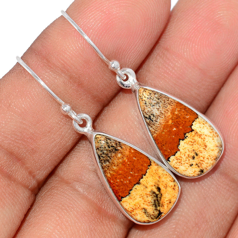 1.5" Picture Jasper Earrings - PIJE426