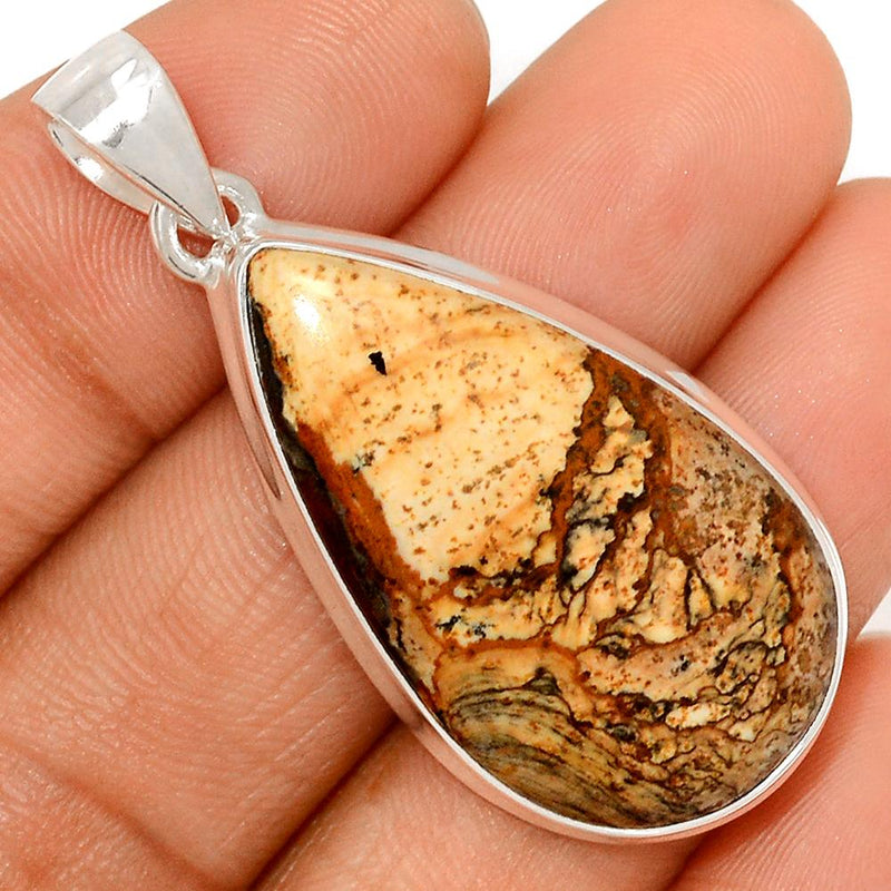 1.8" Picture Jasper Pendants - PIJP353