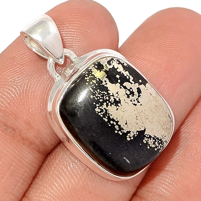 1.2" Pyrite In Magnetite Pendants - PIMP492