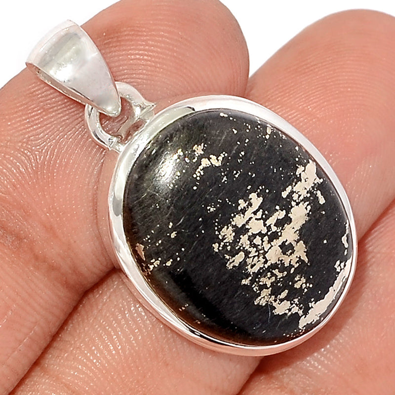 1.3" Pyrite In Magnetite Pendants - PIMP526