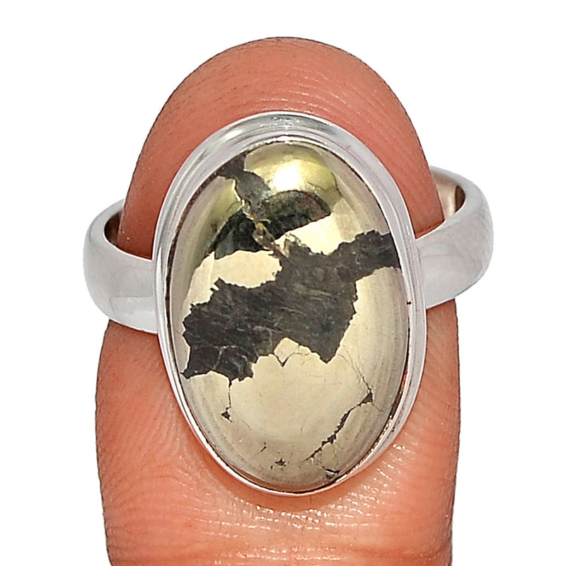 Pyrite In Magnetite Ring - PIMR537