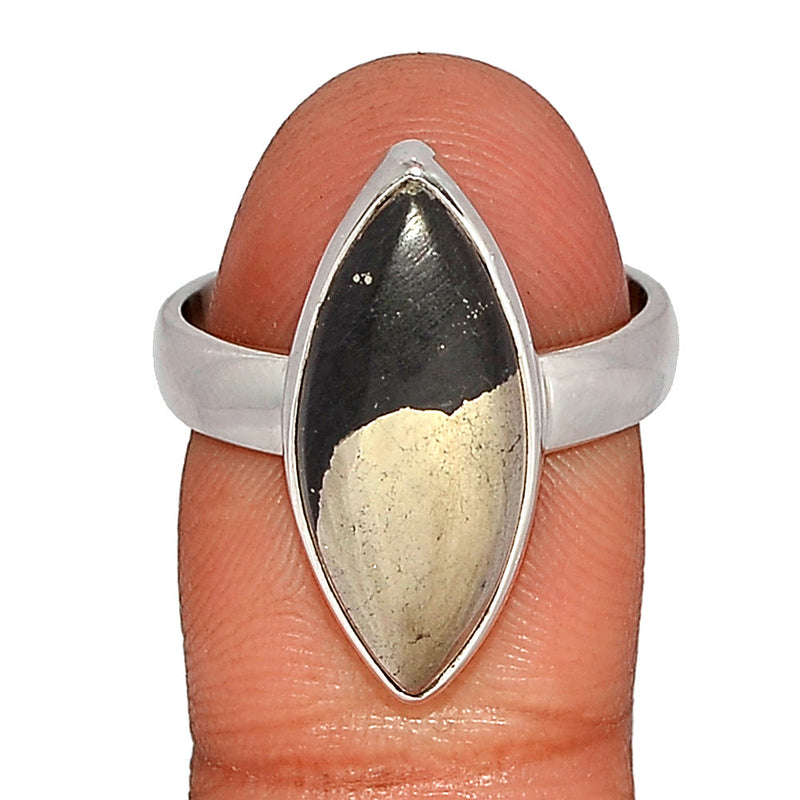 Pyrite In Magnetite Ring - PIMR540