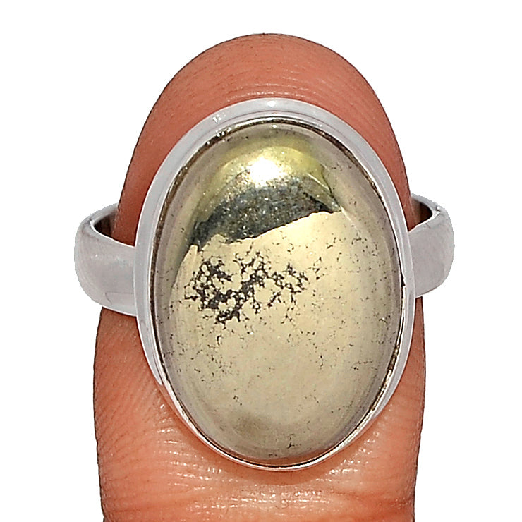 Pyrite In Magnetite Ring - PIMR542