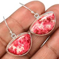 Pink Thulite Earring-PKTE67